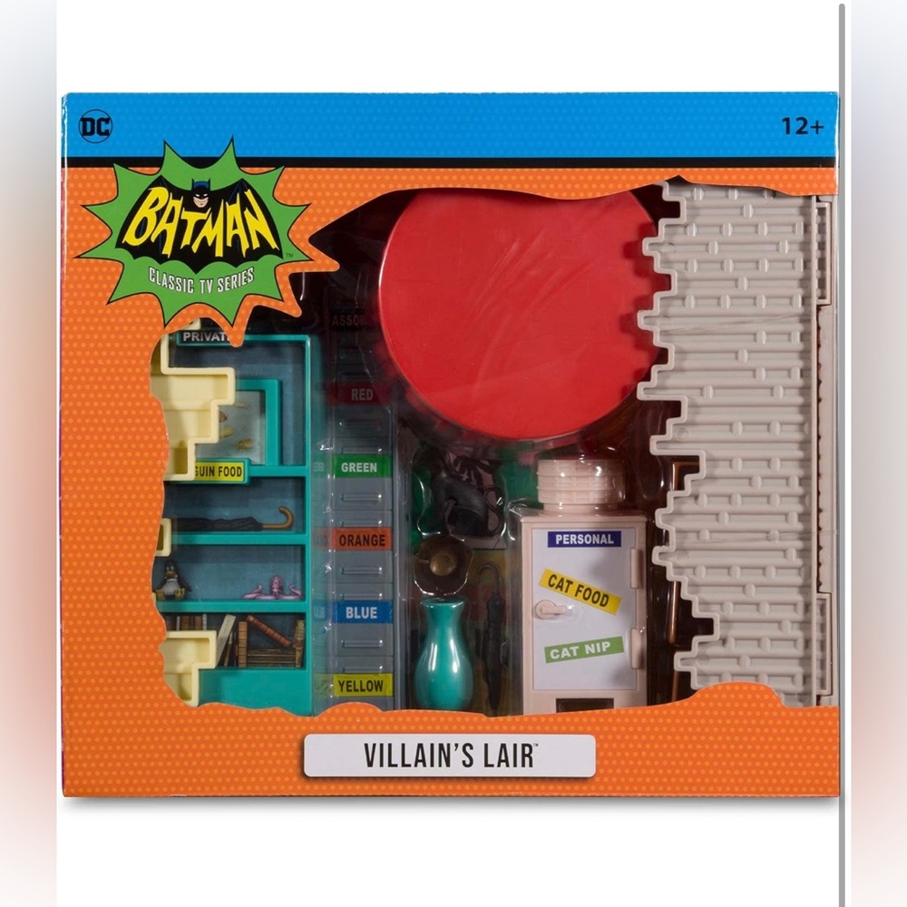 McFarlane Toys Batman ’66 Villain’s Lair Playset (DC: Retro) - NEW